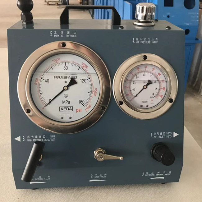 Bomba pneumática portátil de aço 0 da bomba de alta pressão hidráulica de 1200 barras
