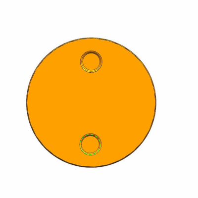 Cilindro hidráulico de atuação da entrada do óleo de 100KN único Jack NPT3/8 que carrega 100KN