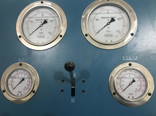 O dispositivo pneumático do teste da válvula do combustível pode testar o homem Mk98 com o calibre de pressão do ponteiro